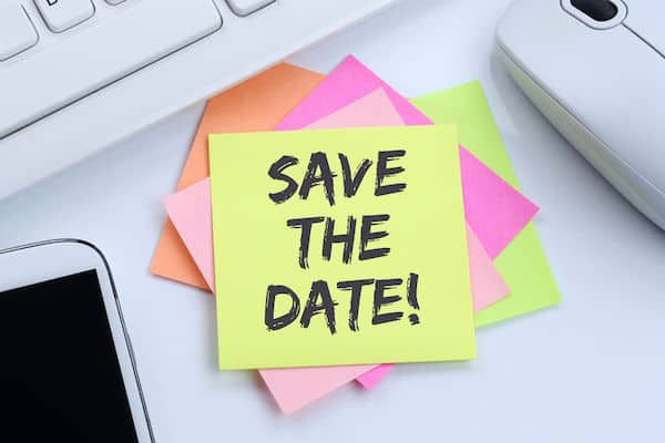 save the date - postponing your wedding during COVID 19 - working with your wedding planner to postpone your wedding