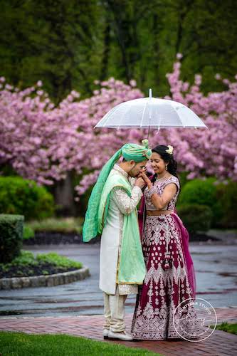 Indian Groom and Chinese bride at their Philadelphia destination wedding