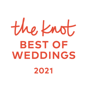 Elegant Events Best of Weddings 2021 award from The Knot