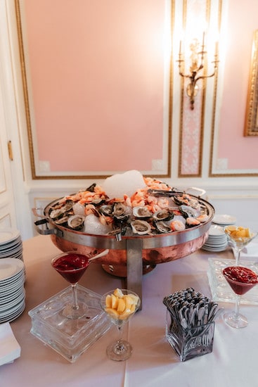 Raw Bar at a Cairnwood Estate wedding