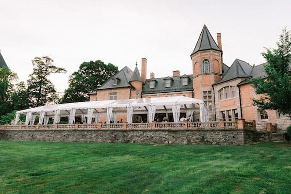 Tented South Terrace at Cairnwood Estate