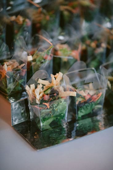 hors d' oeuvres display during a Philadelphia wedding at the Please Touch Museum