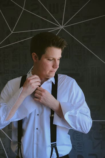 groom getting dressed for his Philadelphia wedding