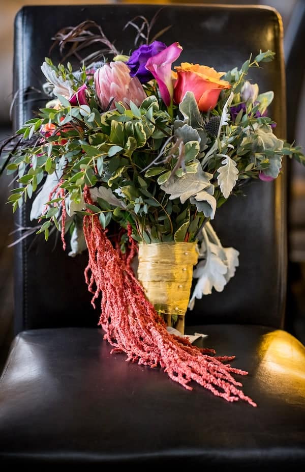 Pennsylvania Academy of Fine Arts wedding bouquet