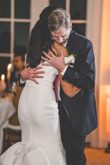 bride dancing with her father