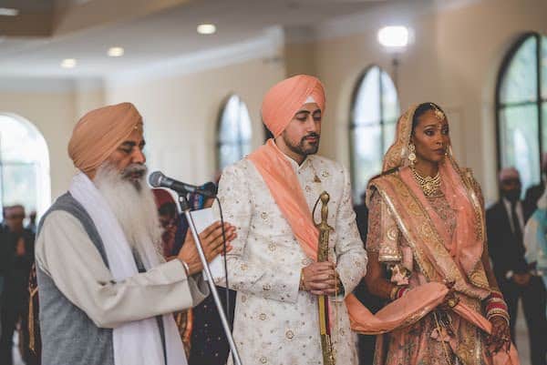 New Jersey Sikh wedding ceremony