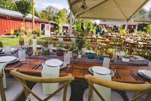 beautiful tented country chic multicultural wedding reception