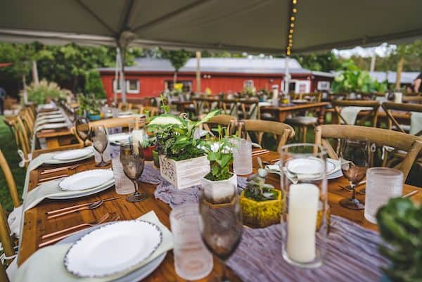 beautiful tented country chic multicultural wedding reception