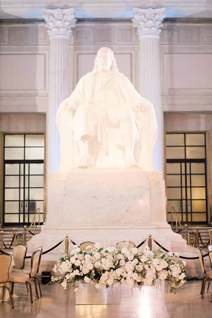 The Franklin Institute statue