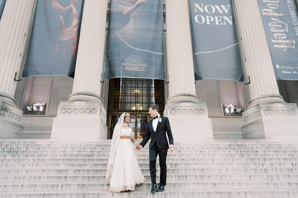 Exterior of the Franklin Institute Philadelphia wedding venue